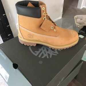 Wheat Men’s Timberland 6" Premium Waterproof Boots